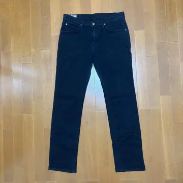 Lee 슬림 핏 블랙 데님
