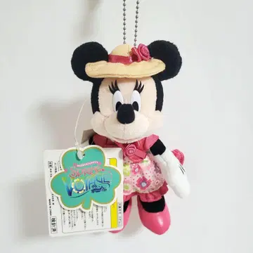 디즈니 미니 봉제 인형 배지 마스코트 DISNEY MINNIE