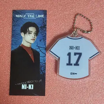 [ ENHYPEN ] 니키 WTL 유니폼 키링 스티커
