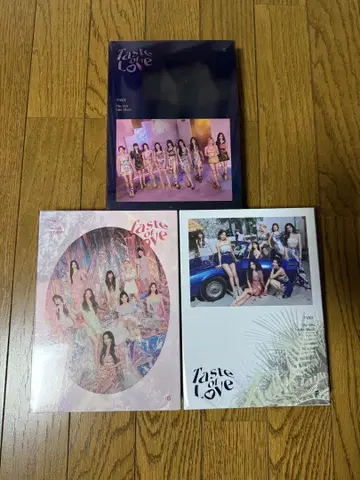 TWICE Taste of Love CD+포토북