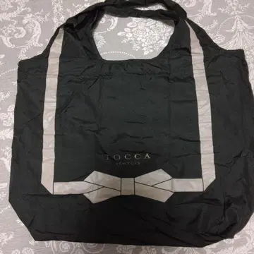 TOCCA 리본 디자인 에코백 블랙