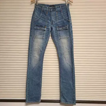 일본제 BIG JOHN JEANS 카고 데님 28