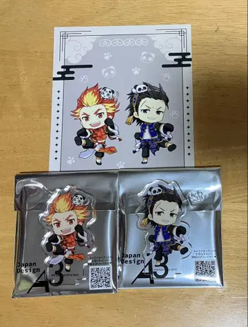 아이돌 마스터 SideM 신속일혼 요코하마 차이나타운 아크릴 스탠드 엽서