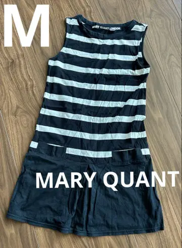 MARY QUANT 마리 퀀트 원피스 보더 여름 봄 모노톤