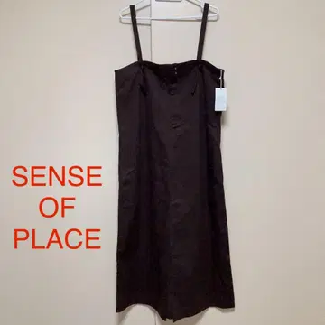 SENSE OF PLACE 센스 오브 플레이스 오버롤 스커트
