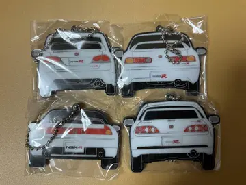HONDA TYPE R 리어뷰 아크릴 키링 4종 세트