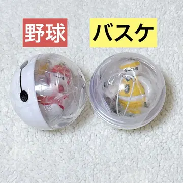 디즈니 캡슐 토이 베이맥스 농구 야구