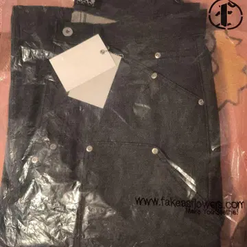 페이크아스플라워즈 faf 블랙 데님 새상품 배기 배기 3