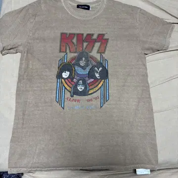 KISS 티셔츠 GOOD ROCK SPEED 사이즈 F