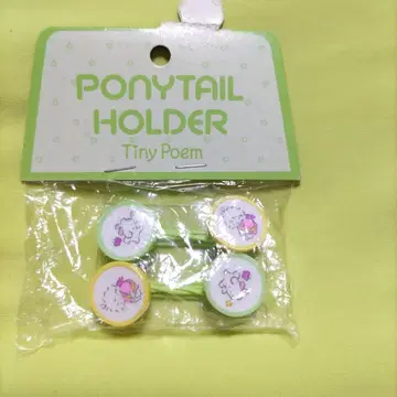 미개봉 새상품 산리오 바람의 아이 삿짱 타이니 포엠 머리끈