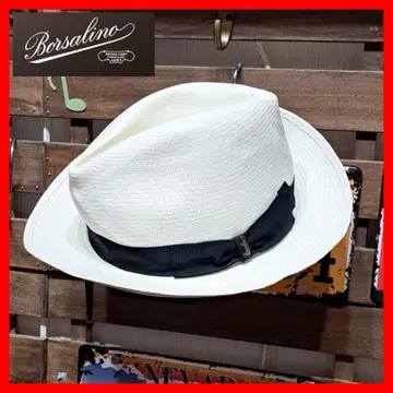 큰 사이즈! Borsalino 볼사리노 중절 파나마 햇 61