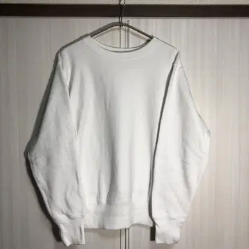Champion Reverse Weave 맨투맨 M 파랑 택 복각 무지