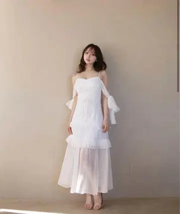 andmary Simon flare dress