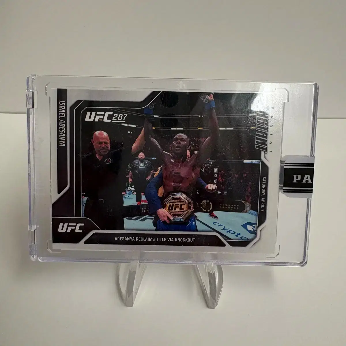 UFC 이스라엘 아데산야 1/1 마피 카드
