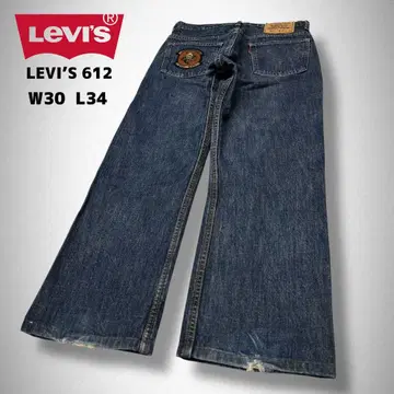 LEVI'S 612 리바이스 와이드 데님 인디고 DE0703-8