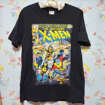MARVEL X-MEN 코믹 티셔츠 M