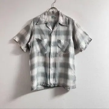 50s SHAPELY 쉐이플리 체크 셔츠 BOX Shirts