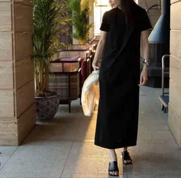 deres 데레스 5th 릴랙스 드레스 relax dress 블랙