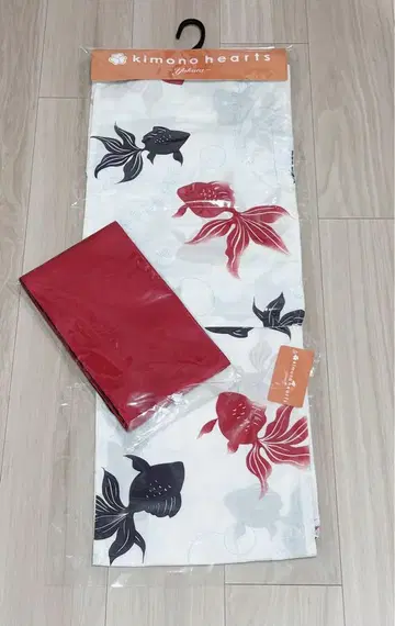 kimono hearts 유카타 금붕어