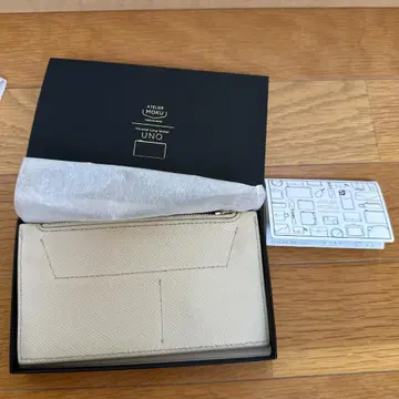 새상품 ATELIER MOKU 작고 얇은 장지갑 UNO