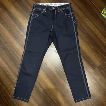 Dickies 네이비 스트레이트 팬츠 28