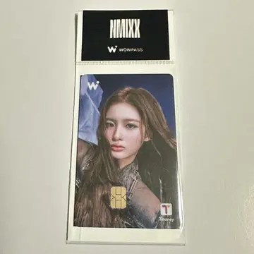 wowpass nmixx 설윤 Tmoney 와오패스 미개봉 새상품
