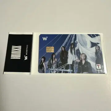 wowpass nmixx Tmoney 와우패스 미개봉 새상품 멤버 전원