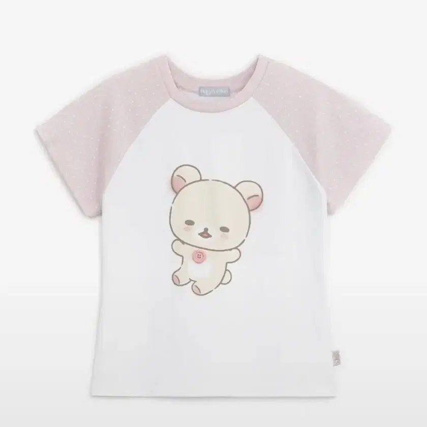 Tシャツ・カットソー HUG YOUR SKIN I love Korilakkuma tee 5BJH1481 New) Hug your skin Korilakkuma Dot Tee White on Bunjang