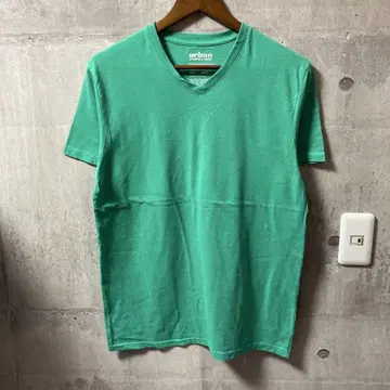 T셔츠 90s 00s 빈티지 Y2K V넥 무지 구제 의류 H338