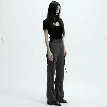 melt the lady cutout tight flare pants