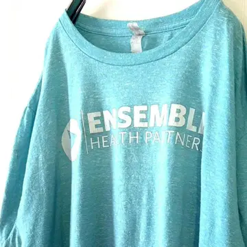 저지스 ENSEMBLE 파트너스 티셔츠 라이트블루 스카이블루 구제 의류