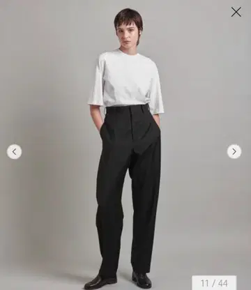 <LOEFF> 트로피컬 울 봉통 팬츠