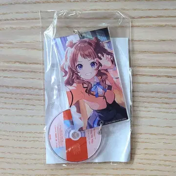 학마스 카노미 사키 레트로 컬렉션 CD풍 아크릴 키링