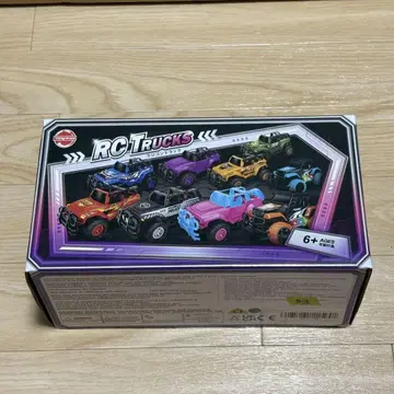 RC TRUCKS 무선 조종 자동차 4구 SUV 블루