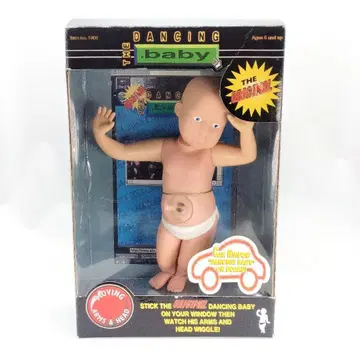 미개봉 댄싱베이비 흡착판 dancingbaby 피규어