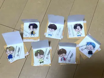 스시로 x BTS 아크릴 스탠드 7종류 컴플리트 세트