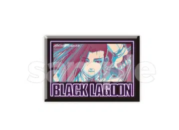 BLACK LAGOON DMM 스크래치 E상 스퀘어 캔뱃지 셴포어