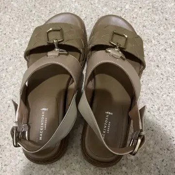 MACKINTOSH LONDON 컴포트 샌들 베이지