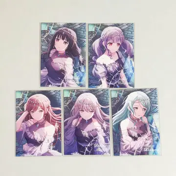 Roselia 17th Single 초회 생산 한정판 카드 컴플리트
