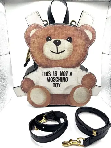 MOSCHINO 곰 3way 럭색 숄더백