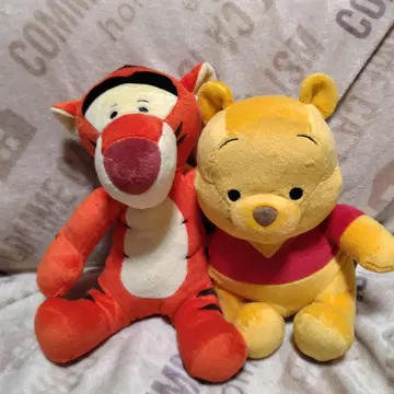 디즈니 티거 푸우 봉제 인형