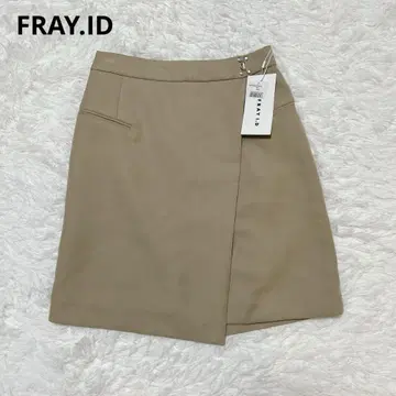 택 포함 FRAY ID TR 랩 미니 스커트 귀여움