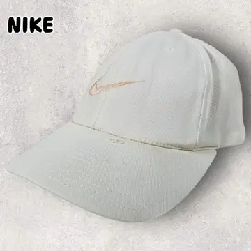 NIKE 나이키 캡 Cap 로고 자수 화이트 스우시