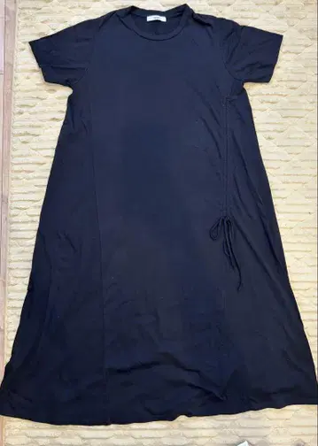 저널 스탠다드 리룸 하프 슬리브 개더 원피스