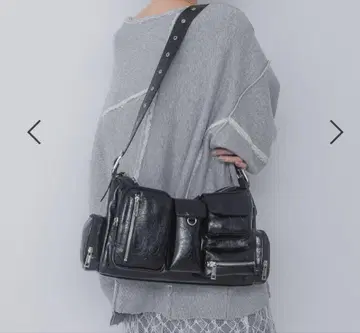 JEANASIS 6 포켓 원 숄더 BAG