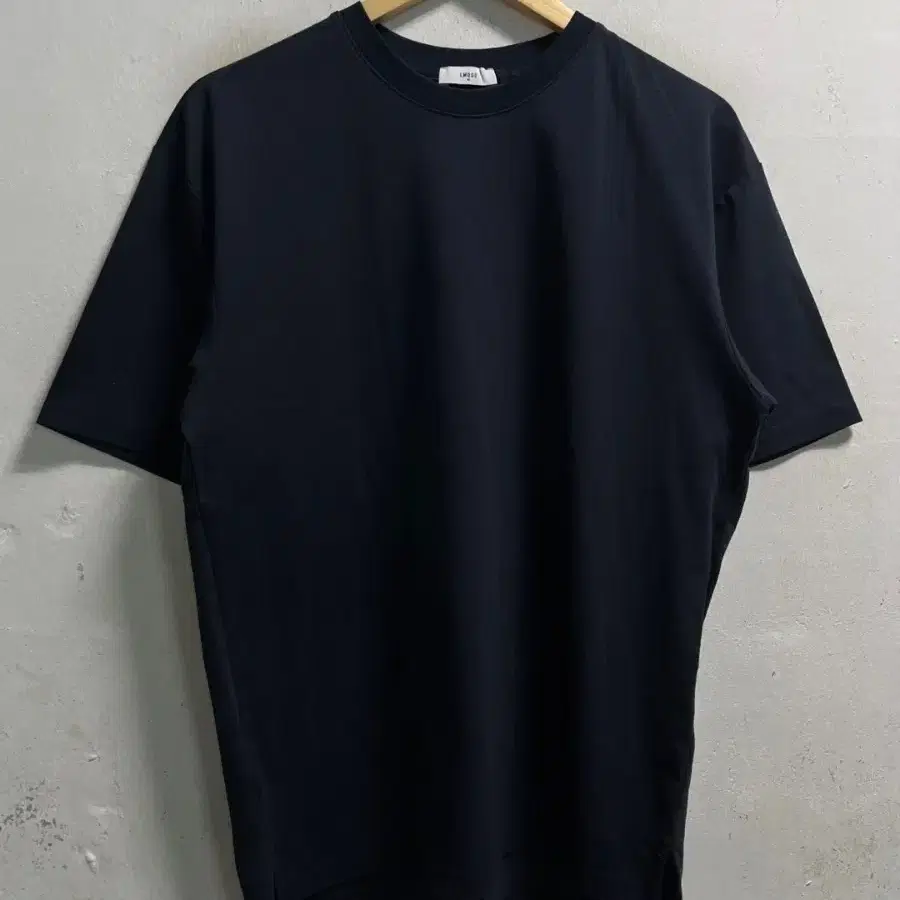 ★LMOOD★ Luna Garment Dying Half T-Shirt Charcoal L4AT0007C MUSINSA | LMOOD Luna Garment Dying Half T-Shirt Charcoal