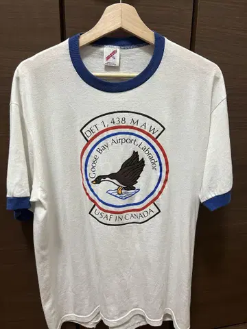 JERZEES 링거 T셔츠 90s usa XL