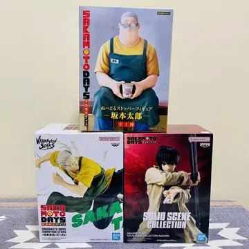 미개봉 새상품! Sakamoto Days 피규어 3체 세트