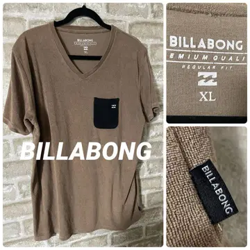 BILLABONG 남성용 XL 티셔츠 포켓 티셔츠 포켓티 파일