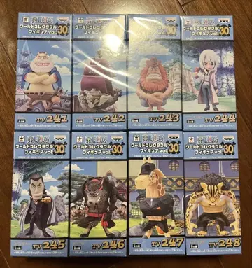 원피스 월드 콜렉터블 vol.30 8종 세트 원피스 피규어